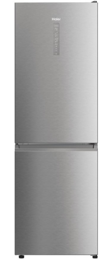 Frigorífico combi Haier HDW3618DNPK, 185 x 60 x 67 cm, No Frost, clase D, Inverter, Wifi, inox